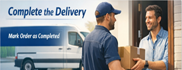 Particulier confirmant la fin de la livraison une fois le transport terminé sur ExusTrans